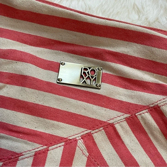 Roxy Pink & White Hobo Bag - Picture 2 of 6